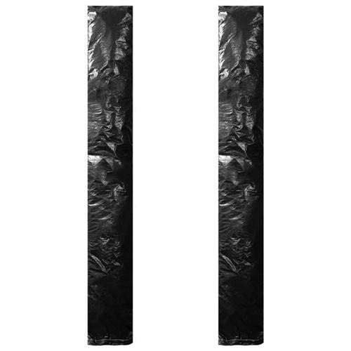 Housses de parasol avec fermeture éclair 2 pcs PE 250 cm vidaXL