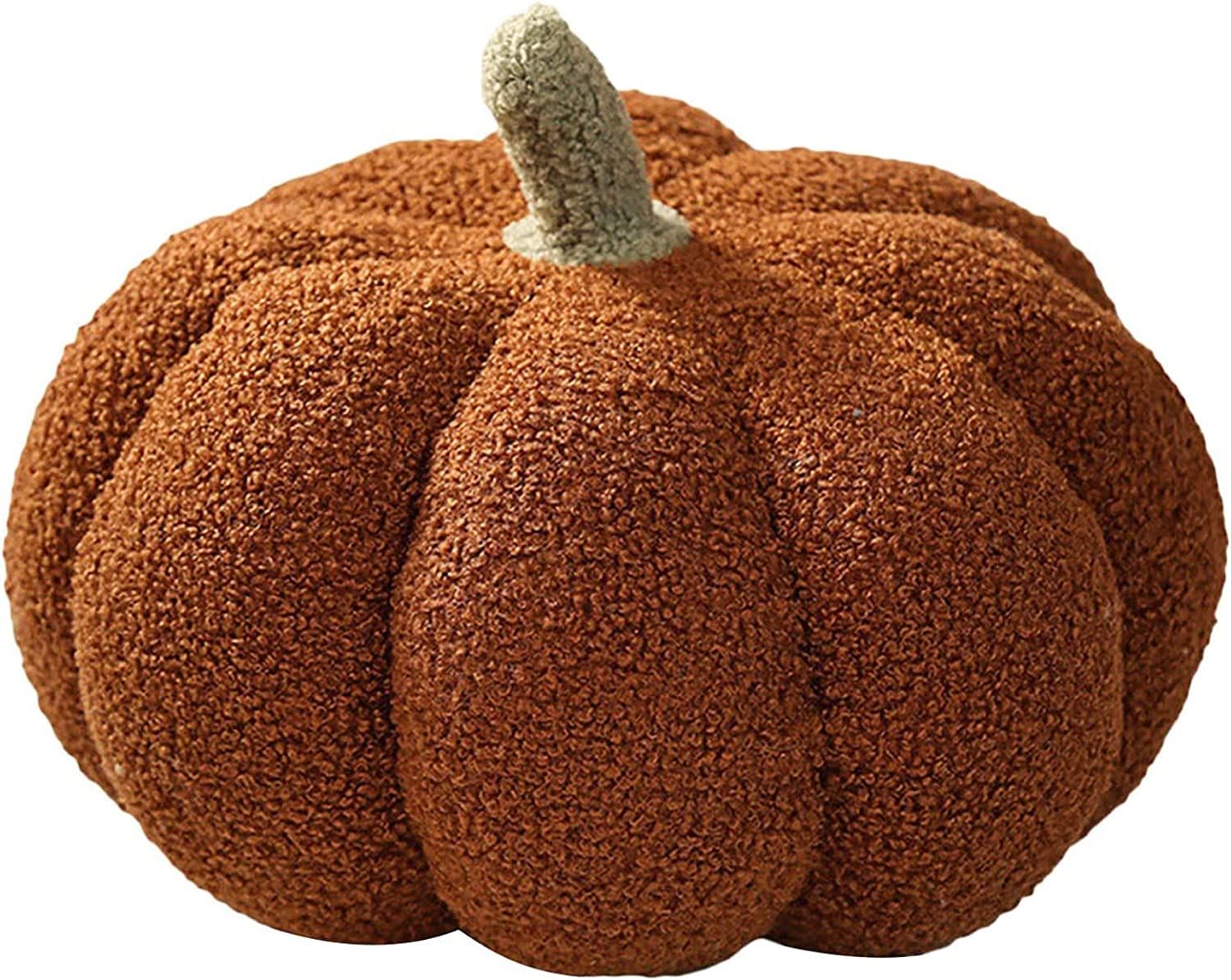 Coussin Décoratif Citrouille En Peluche - Coussin Halloween Et Thanksgiving - 20 Cm (plusieurs Couleurs) - Tissu Doux - 10