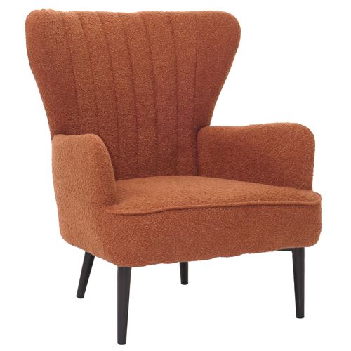 Mendler Fauteuil Lounge Hwc-K37 Bouclé (600G/M²) Oeko-Tex Terre Cuite - Image 3