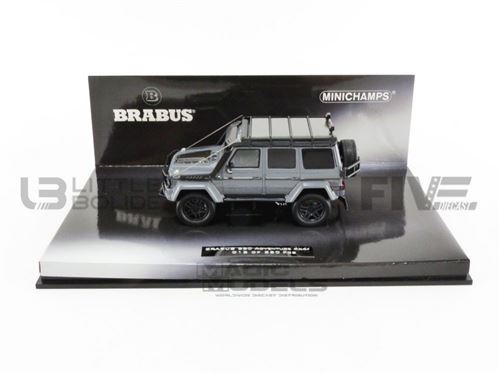 Voiture Miniature de Collection MINICHAMPS 1-43 - BRABUS 550 Adventure 4X4 2 - 2017 - Grey - 437037160