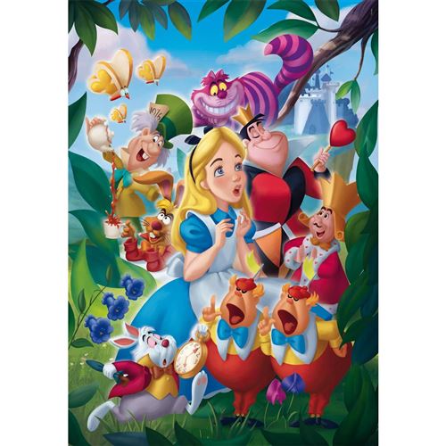 Puzzle Compact 1000 Pièces : Alice Au Pays Des Merveilles