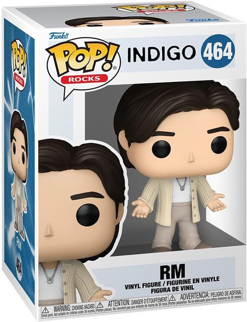 Funko Beige Figurine Bts Indigo Rm - Image 2