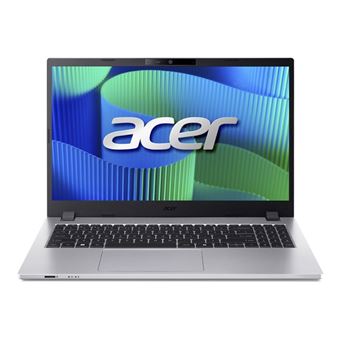 Acer TravelMate P2 15 TMP215-55-TCO - Conception de charnière à 180 degrés - Intel Core 5 - 120U / jusqu'à 5 GHz - Win 11 Pro - Intel Graphics - 16 Go RAM - 512 Go SSD - 15.6" IPS 1920 x 1080 (Full HD) - Gigabit Ethernet - Wi-Fi 6E - Argent pur - clav - 1