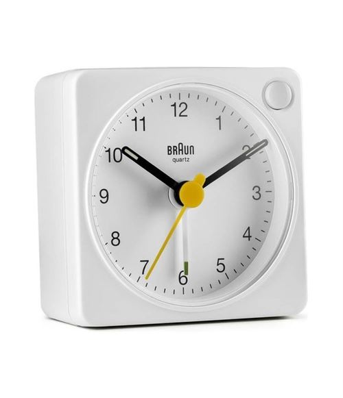 Braun Bc 02 Xw Alarm Clock Blanc