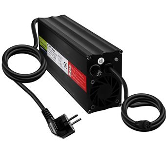 Chargeur Rapide Trottinette 60V Fiche Mâle 3 Pins - Pour Super OX Dualtron