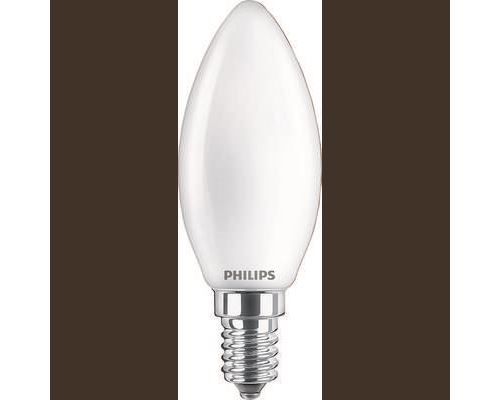 Philips Lighting 76269800 LED EEC A++ (A++ - E) E14 en forme de bougie 6.5 W = 60 W blanc chaud (Ø x L) 3.5 cm x 9.7 cm