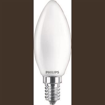 Philips Lighting 76269800 LED EEC A++ (A++ - E) E14 en forme de bougie 6.5 W = 60 W blanc chaud (Ø x L) 3.5 cm x 9.7 cm - 1