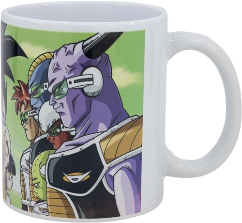 Mug Saiyens Vs Escadron Ginyû Dragon Ball Z 325 ml