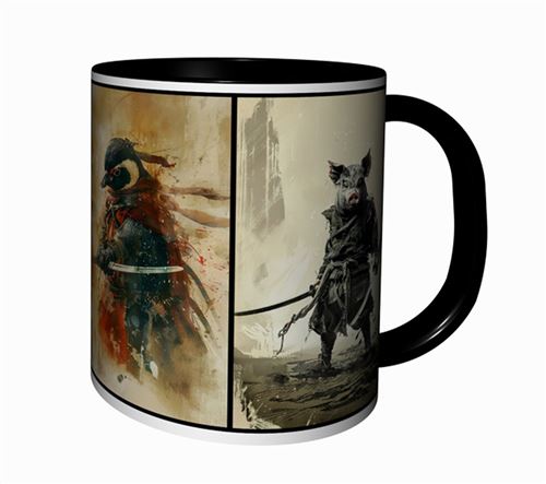 Generique Mug Tasse À Café - Mug Artistique Animal Arts Martiaux 4501 - Image 2
