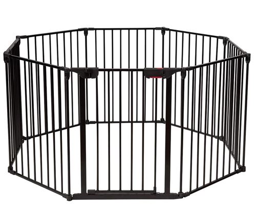 barrière de sécurité giantex noir 500x75cm pour enfant clôture de