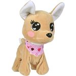 Simba Chi Love Is In The Air Chihuahua Chien En Peluche Avec Jolie Robe Chaleureuse Et Noeud Dans Une Pochette En Forme De Coeu