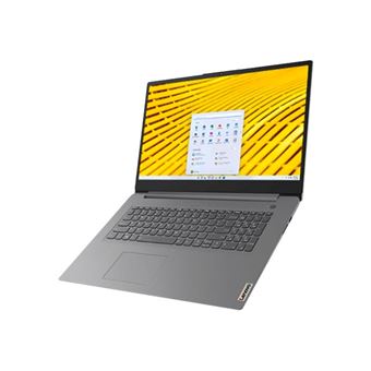 Lenovo IdeaPad 3 17ITL6 82H9 - Intel Core i3 1115G4 / 3 GHz - Win 11 Home - UHD Graphics - 8 Go RAM - 512 Go SSD NVMe - 17.3" TN 1600 x 900 (HD+) - Wi-Fi 6 - gris arctique - clavier : Français