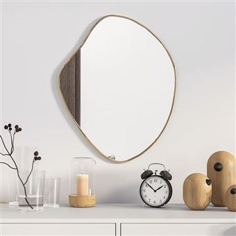 Miroir mural Doré 50x40 cm - 1