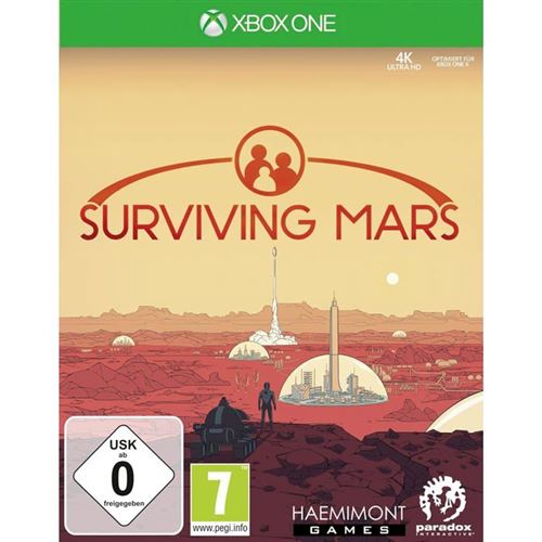 Jeu vidéo - KOCH MEDIA - Surviving Mars - Xbox One - Simulation de colonisation - Edition Standard