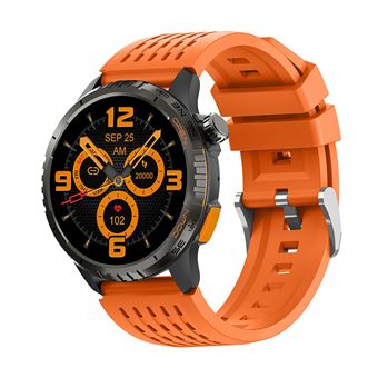 Montre Intelligente G11 - GPS, Écran AMOLED 1.43-Orange - 1
