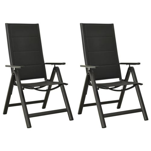 Vidaxl Chaises Pliables De Jardin - Lot De 2 - Image 3