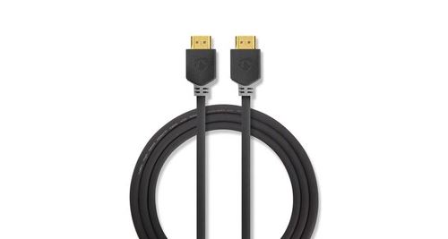 Non Communiqué Câble Hdmi 7. 5M Haute Vitesse Avec Ethernet Connecteur Hdmi - Connecteur Hdmi 7,5 M Anthracite