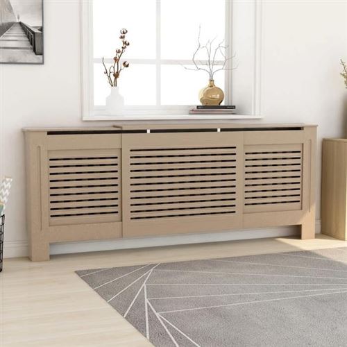 Vidaxl Cache-Radiateur Mdf 205 Cm - Image 3