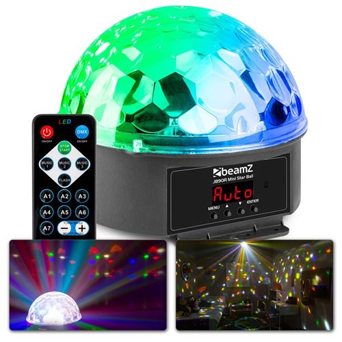 BeamZ JB90R Jelly Ball effet lumineux 9 x 1W LED