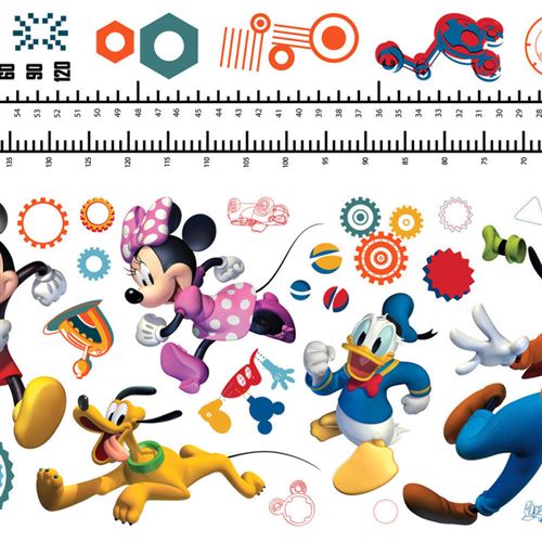 Fournisseur spécialiste déco linge de maison depuis 40 ans Stickers Enfant  Disney Minnie Aime le Shopping