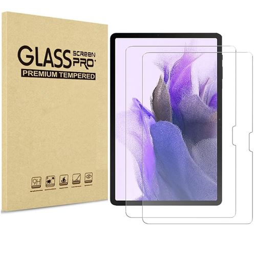 PROTECTION EN VERRE TREMPE POUR GALAXY TAB S8 PLUS / S7FE / S7 PLUS 12,4