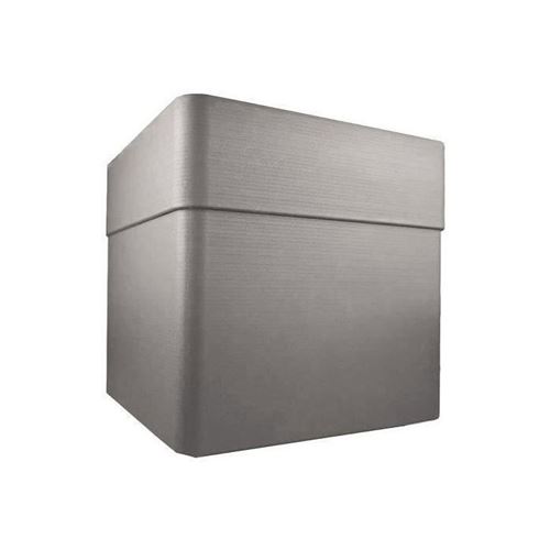 Non Communiqué Taupe Bac Carré Carel Eda 39 X 39 X 39 Cm 26 L Réservoir + 4 Roulettes