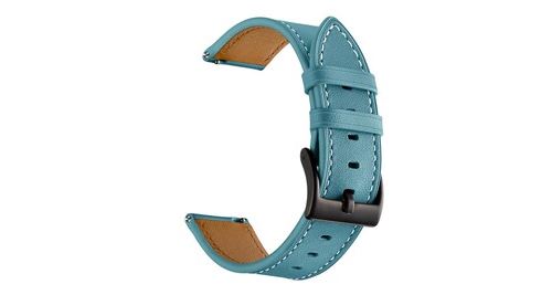 Pour garmin vivoactive 3 bracelet de montre en cuir de