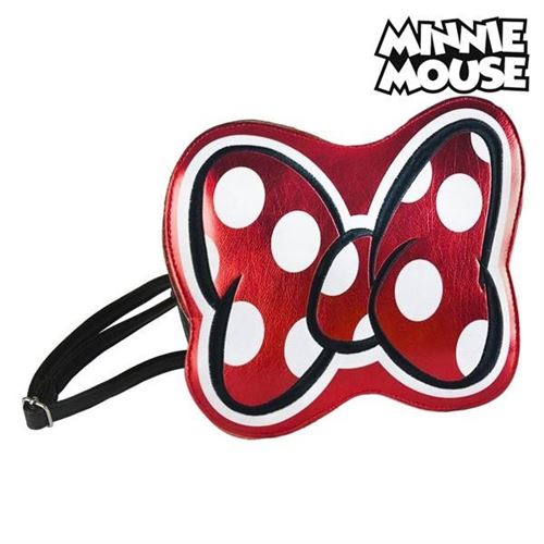 Sac à Bandoulière Minnie Mouse 72811 Rouge Métallisé
