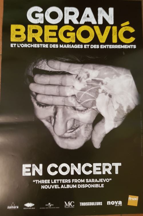 Gorian BREGOVIC - En Concert - AFFICHE