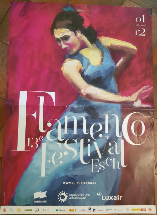 Flamenco - Festival Esch 2018 - AFFICHE