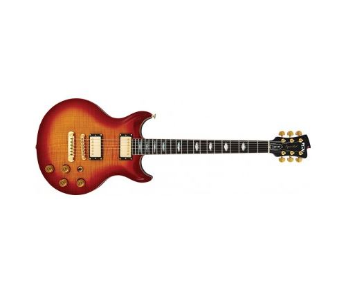 FGN ERS-FM/CSQ Rise Expert - Guitare électrique - Cherry Sunburst (+ étui)