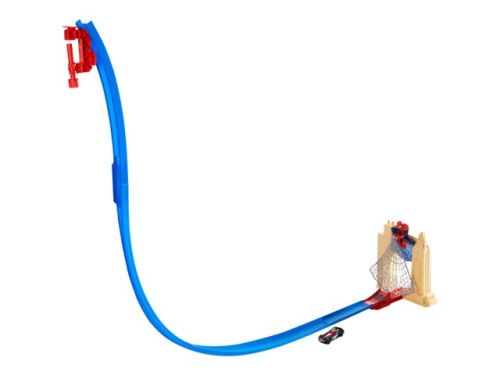Hot Wheels Marvel Ultimate Spider-Man - Web Swing Drop-Out Track Set