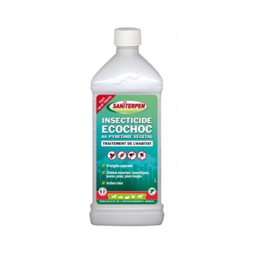 Insecticide eco choc sol et extérieur bidon 1 litre