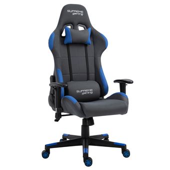 fauteuil gaming coussinssiège tissu ergonomique bureau Chaise avec SWIFT style chairrevêtement racing de grisbleu racer gamer wkTPZXlOiu