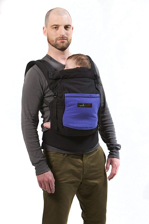 Je Porte Mon Bebe Physiocarrier Porte Bebe Tablier Noir Poche Iris Porte Bebes Achat Prix Fnac