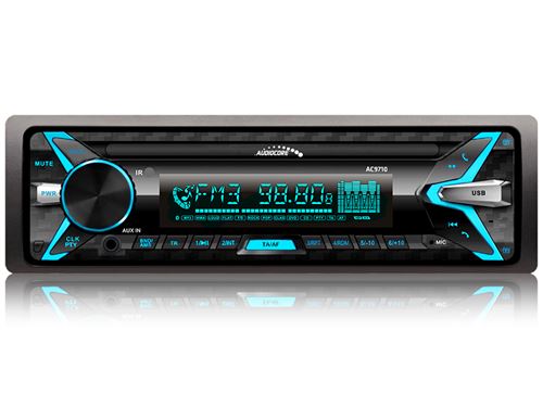 Autoradio Bluetooth MP3 / WMA / USB / RDS / SD Audiocore AC9710B