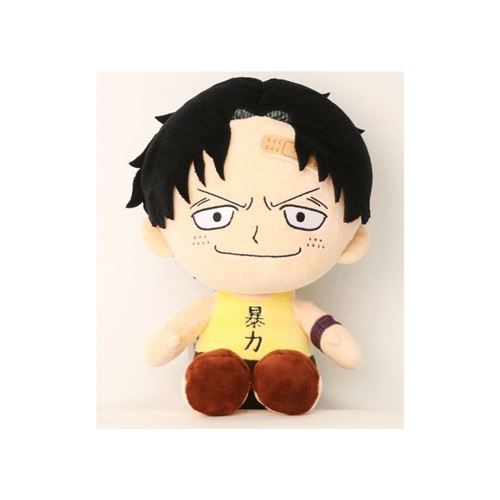 Peluche GENERIQUE Ace de One Piece 25 cm, figurine en tissu pour collectionneurs et fans d'animation - Image 3
