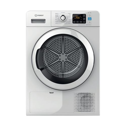 Indesit YT M11 82K RX IT - Sèche-linge - largeur : 59.5 cm - profondeur : 64.9 cm - hauteur : 84.9 cm - chargement frontal - blanc