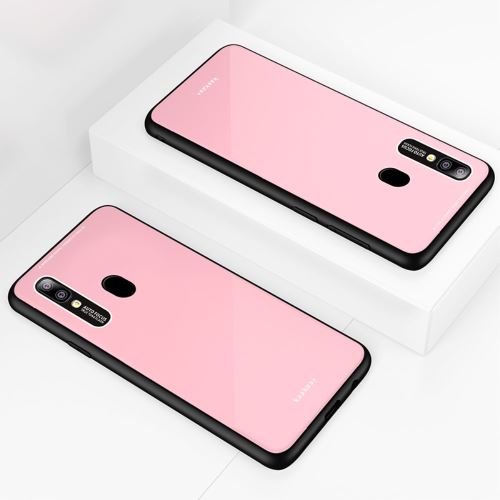 Coque en TPU bord rose pour votre Samsung Galaxy A20/A30