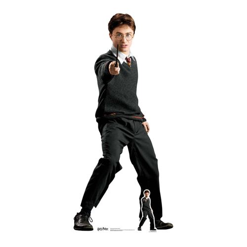 HARRY POTTER - Lifesize Cutout - Harry Potter in Uniform - 160cm