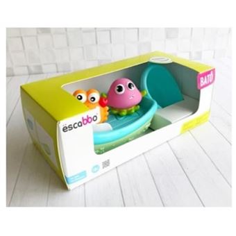 Jeu de bain pour enfant Escabbo Bateau avec 2 aspergeurs