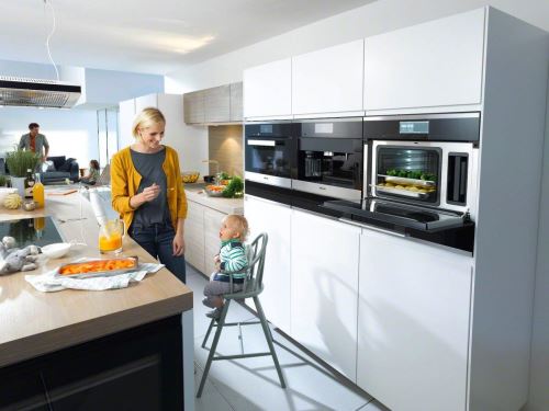 Miele Dgg7 Pour Four Et Cuisinière Accessoires/unge Lochter De Cuisson Pour Cuiseur Vapeur/contenance 2,8 L/inox