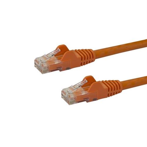 StarTech.com Cable Reseau Cat6 Utp Sans Crochet 50 Cm Cordon Ethernet Rj45 Anti-Accroc Cable Patch Cable Reseau 50 Cm 50Cm Orange de Inmac Wstore - Image 4