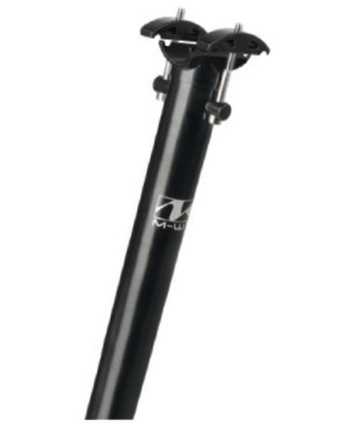 M-Wave Tige de selle 31,6 x 350 mm aluminium noir