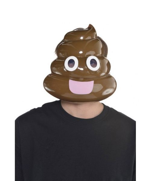 Amscan masque crotte marron taille unique