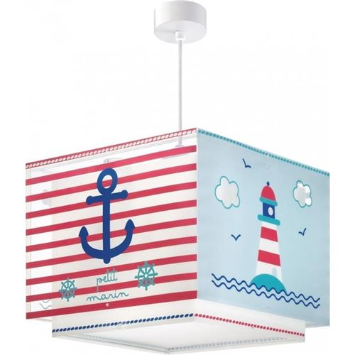 Dalber lampe suspendue Shade Petit Marin 25 cm rouge / bleu