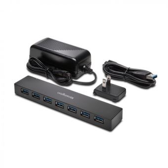Adaptateur Ethernet USB-A UA0000E — Noir, Hubs USB & accessoires