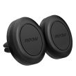 Support Voiture Magnétique,Mpow Support téléphone voiture Air Vent, Aimanté Universel, Fixation à la grille aération, Compatible avec iPhone X,LG, Huawei, wiko et les autres smartphones,GPS.2 PACKS