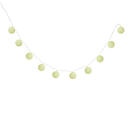 Guirlande 10 Boules LED Lemon Batterie