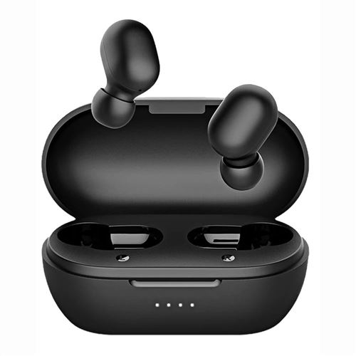 Écouteurs Sans Fil Haylou GT1 Pro True Wireless DSP AAC Earbuds Bluetooth 5.0, Compatible avec XiaoAi, Siri et Google Assistant, Noir